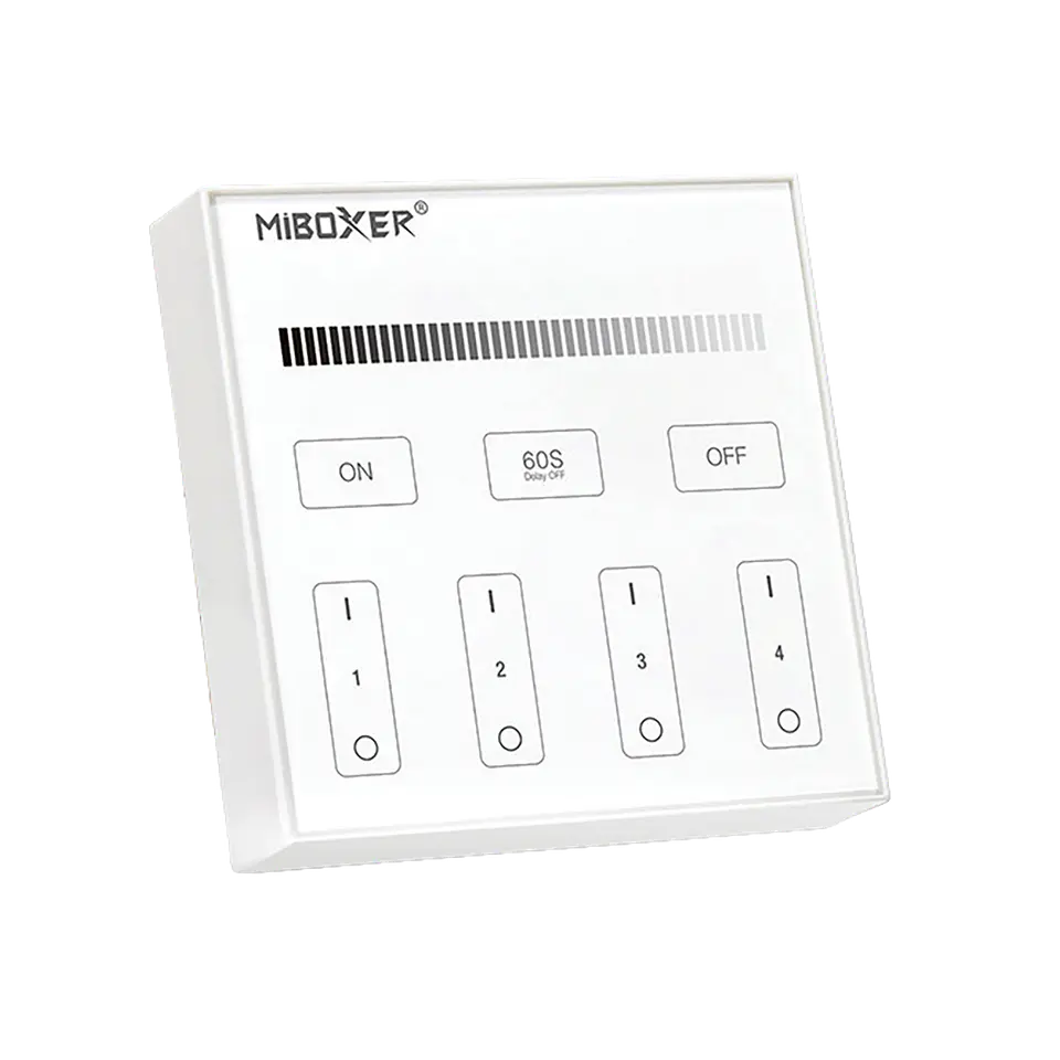 Painel Wireless 4 Zonas Touch Dimming B1 IP20 1