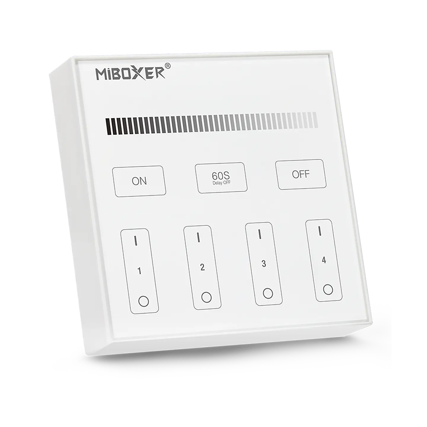 Painel Wireless 4 Zonas Touch Dimming T1 IP20 1
