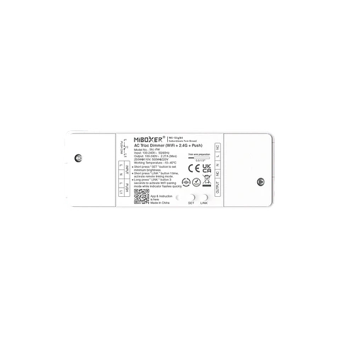 Módulo Triac + Push Dimm + Wireless + WiFi 500W TRI-PW IP20