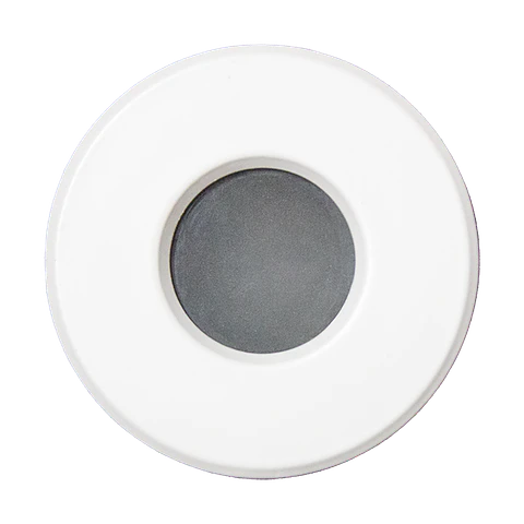 Aro GU10 Redondo Fixo Mate - IP65 Branco