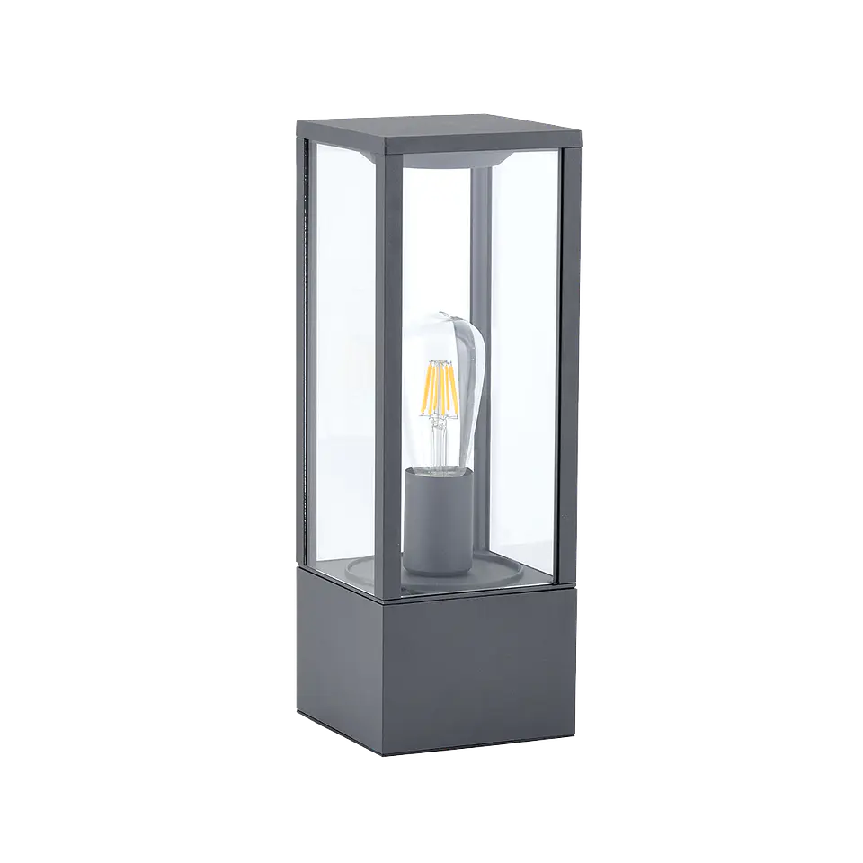 Gate 1x E27 - Antracite IP65 1