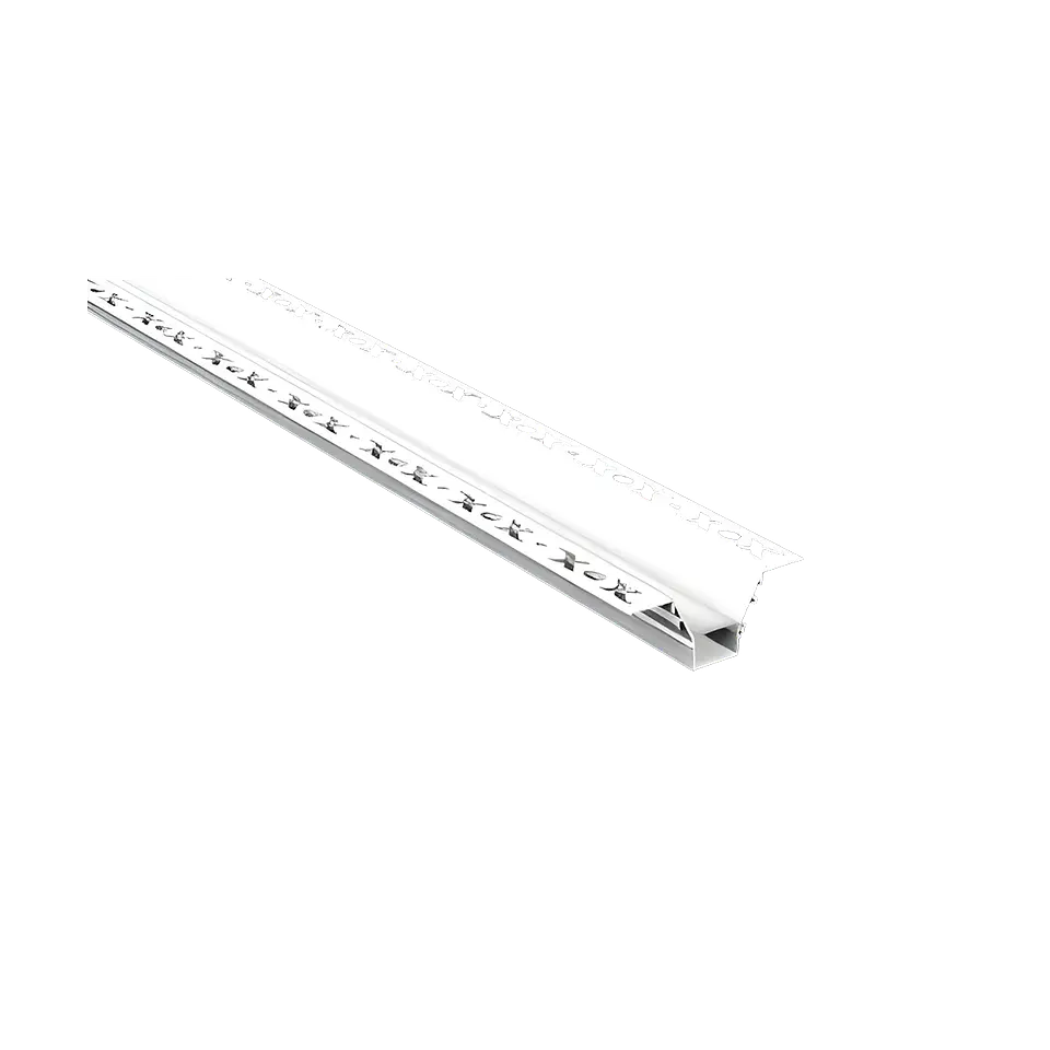 Perfil de Alumínio de Encastrar 2M - Ideal para 02 fitas (L) 43 x (A) 20 x (F) 30 x (I) 28mm IP20 1