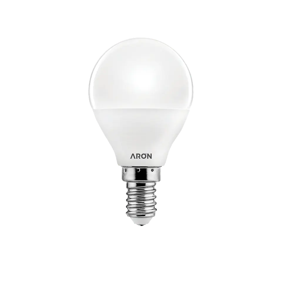4W Lâmpada Esférica G45 LED E14 6500K 1