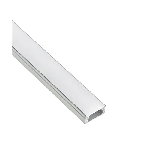 Perfil de Alumínio de Superfície 2M Opal (L) 17.5 x (A) 14 x (I) 12mm IP20