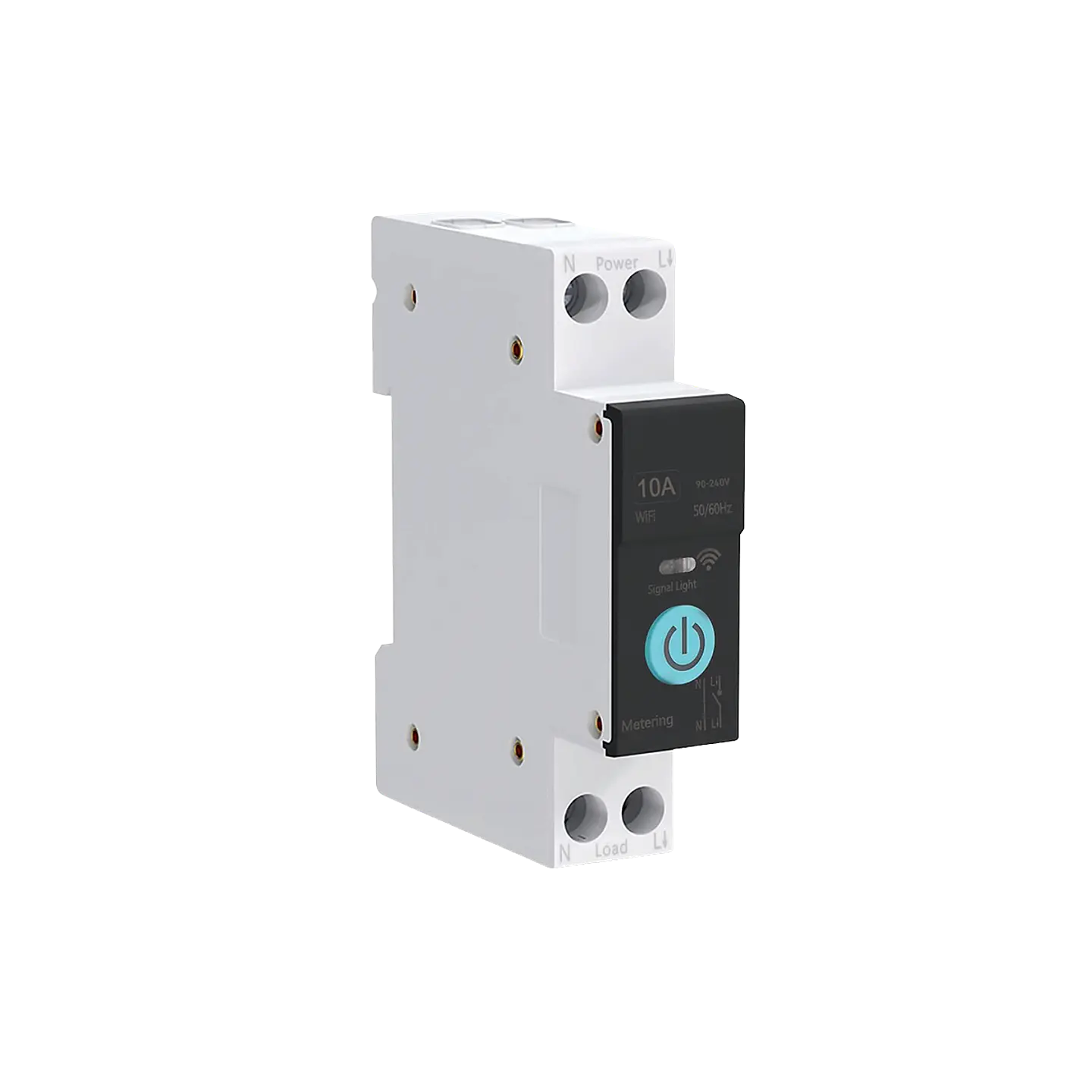 Disjuntor WiFi Smart 10A com Power Meter IP20 1