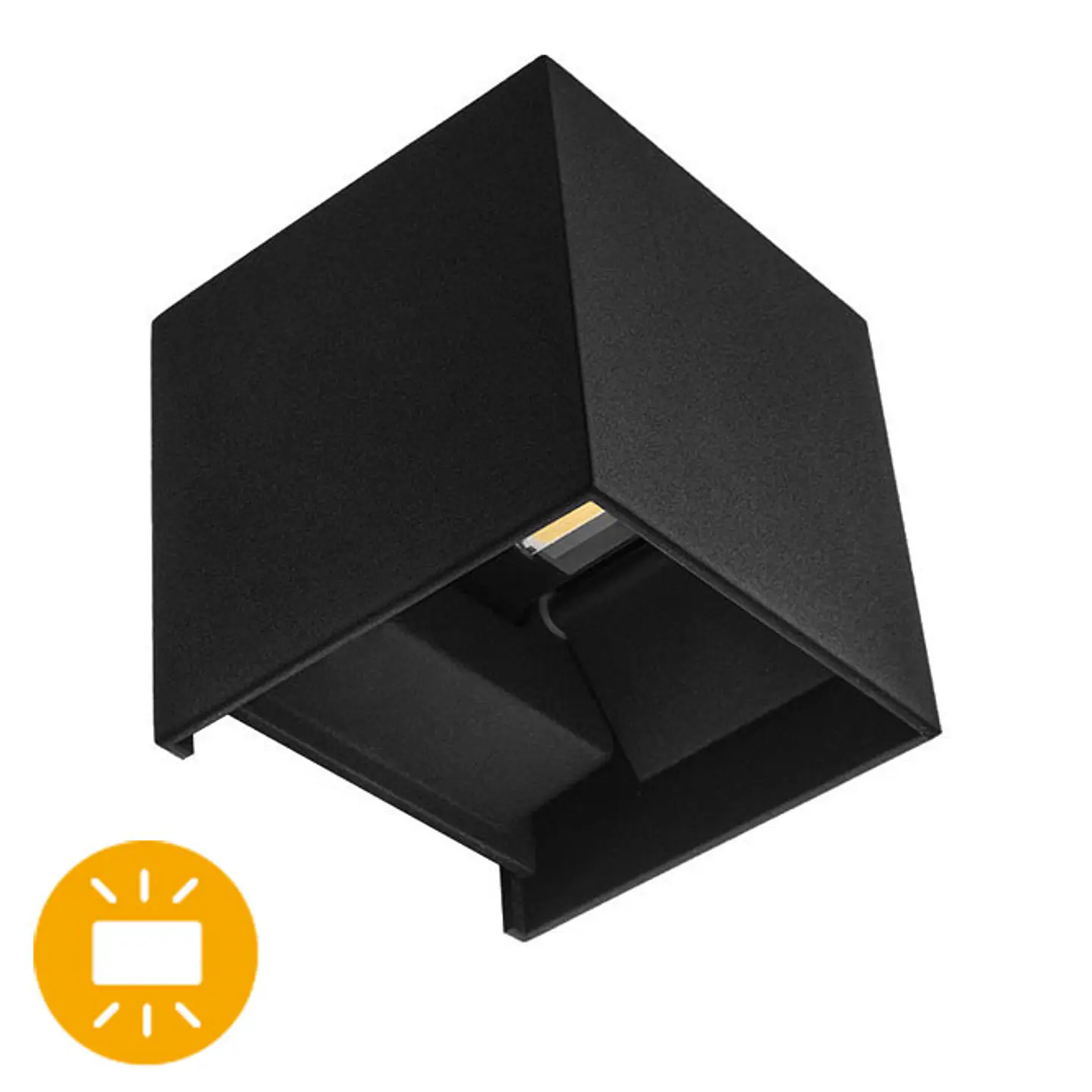 Aplique SOR IP65 2x3W LED 500lm 6500K C.10xL.10xAlt.10cm 4