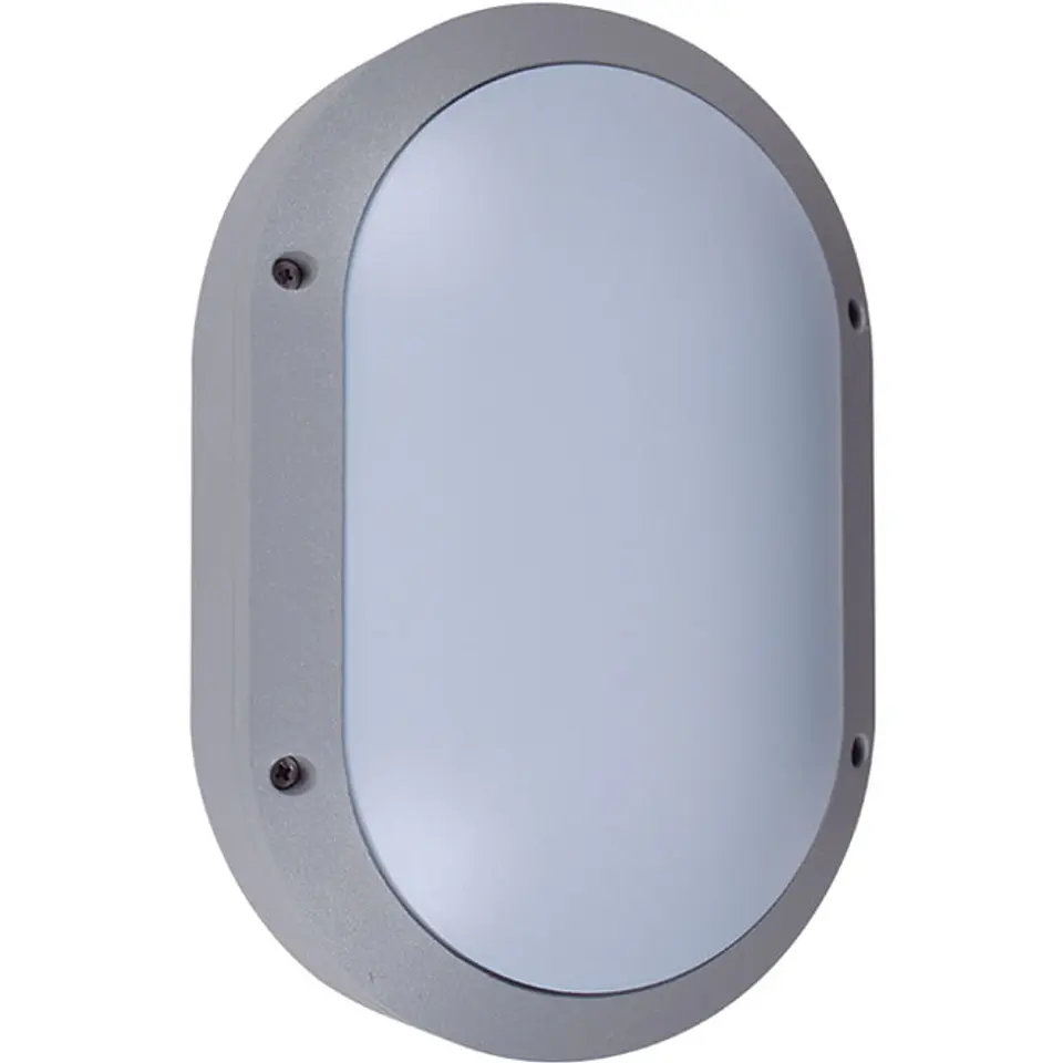 Aplique AMAZONAS grande IP54 1xE27 C.18,5xL.9xAlt.28cm alumínio + policarbonato (PC) 3