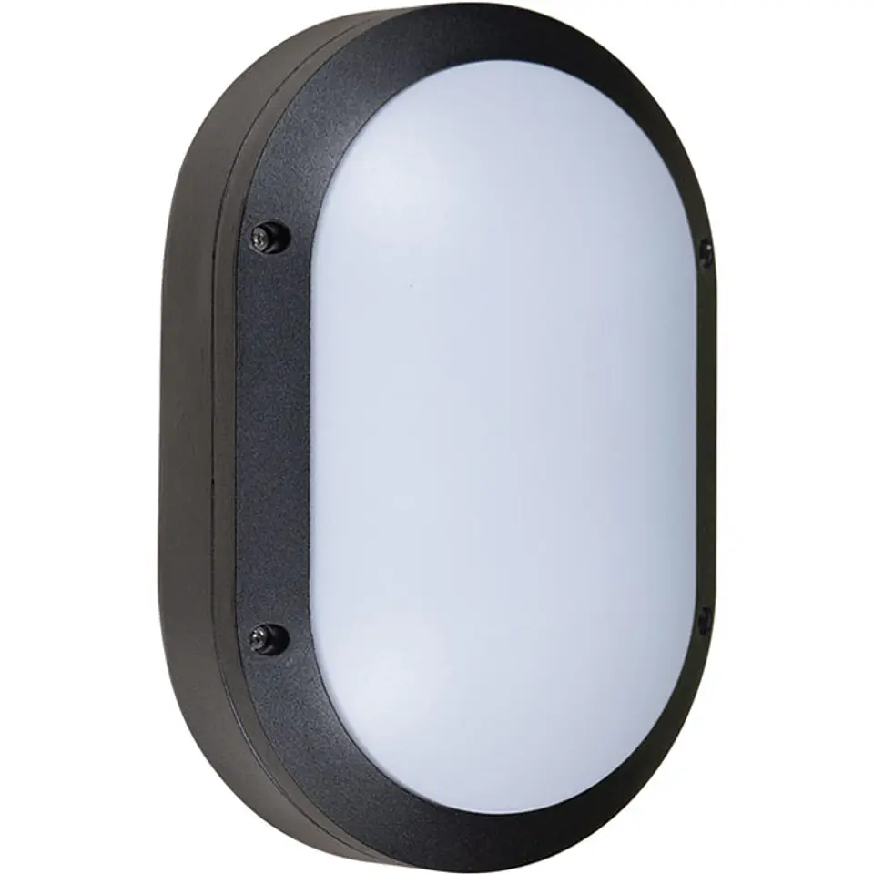 Aplique AMAZONAS grande IP54 1xE27 C.18,5xL.9xAlt.28cm alumínio + policarbonato (PC) 4
