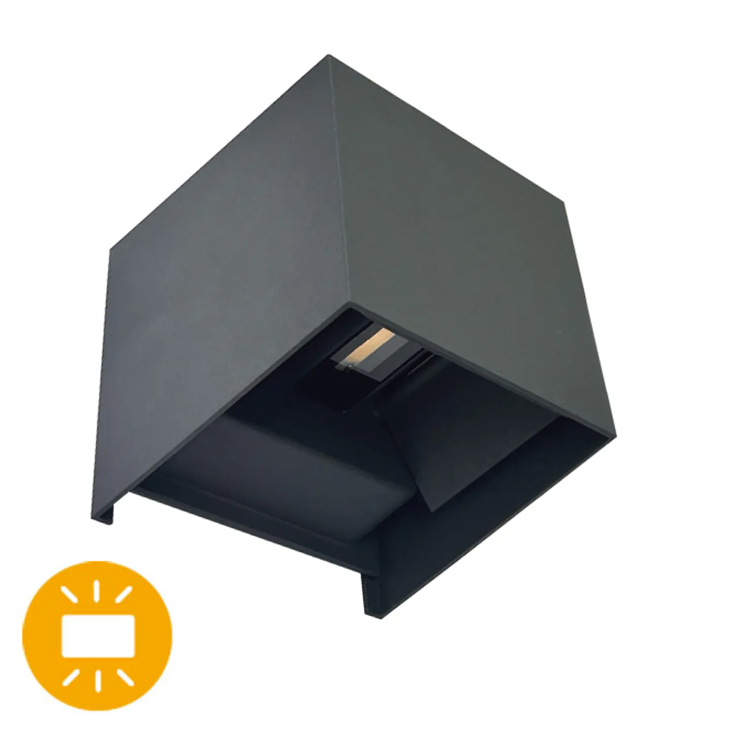 Aplique SOR IP65 2x5W LED 800lm 3000K C.10xL.10xAlt.10cm 4