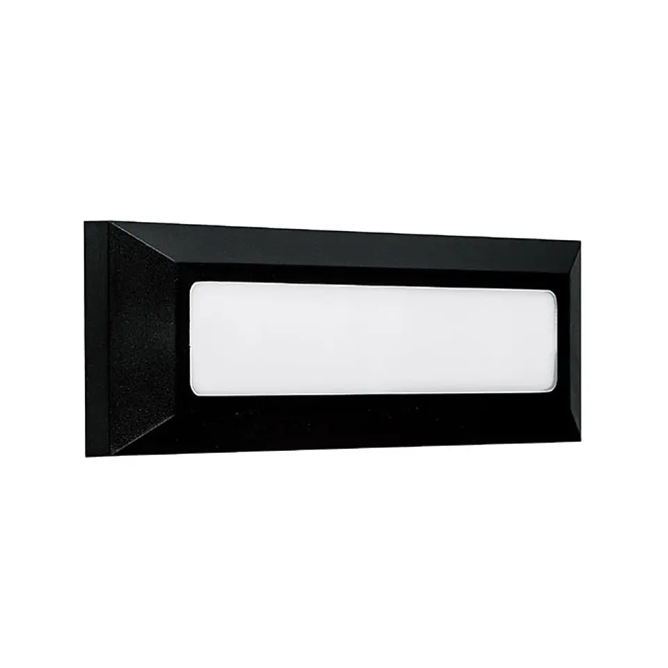 Aplique EIRIZ IP65 1x4W LED 300lm 4000K C.23xL.2,5xAlt.8cm ABS+PC 4