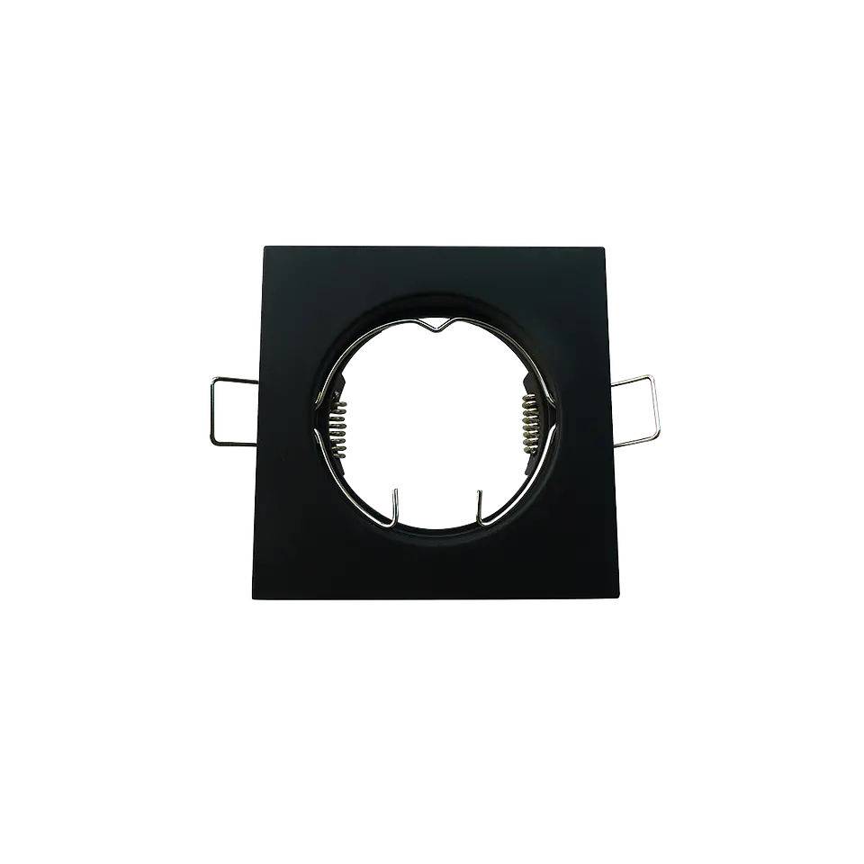 Aro Fixo GU10 Quadrado Mate IP20 2