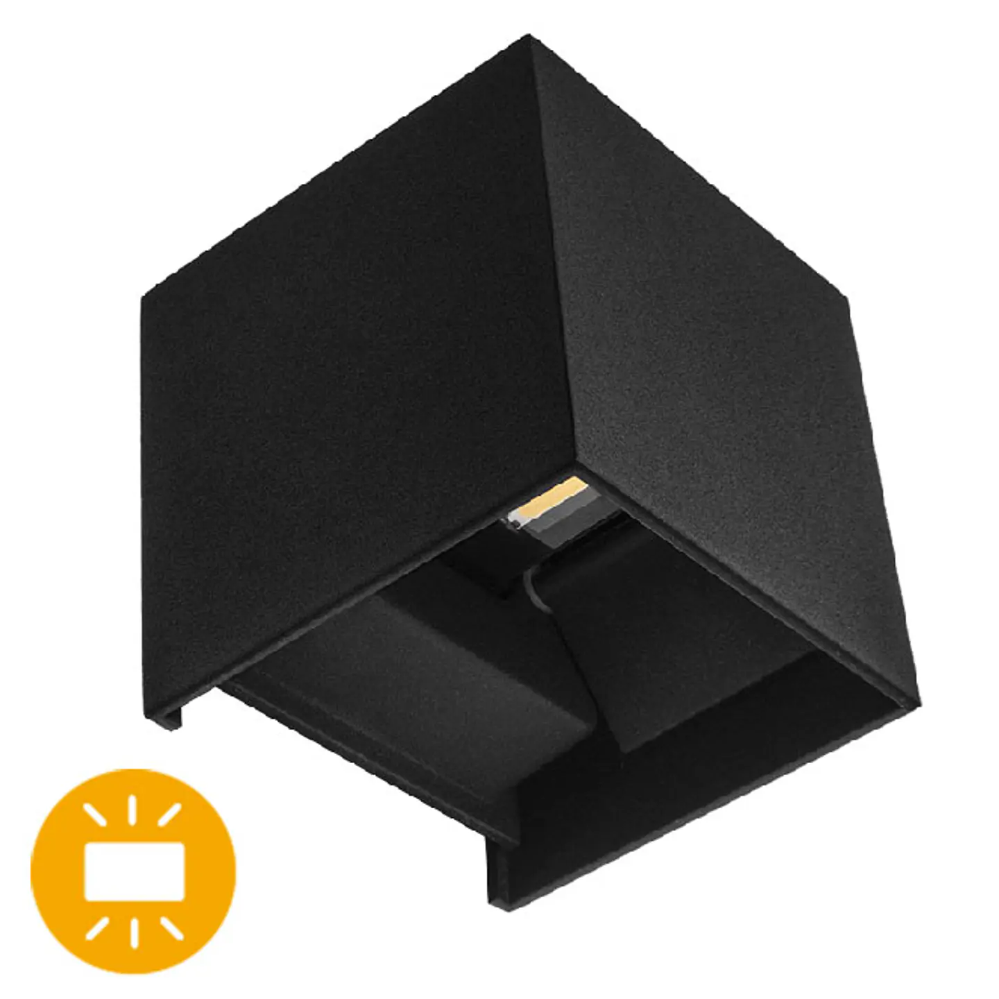 Aplique SEVER IP54 2x3W LED 560lm 6000K C.10xL.10xAlt.10cm 2