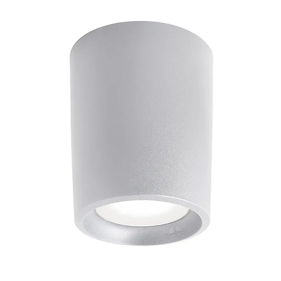 Foco LIVIA 1xE27 15W botão CCT (2cores) IP55 Alt.22xD.18cm resina 4