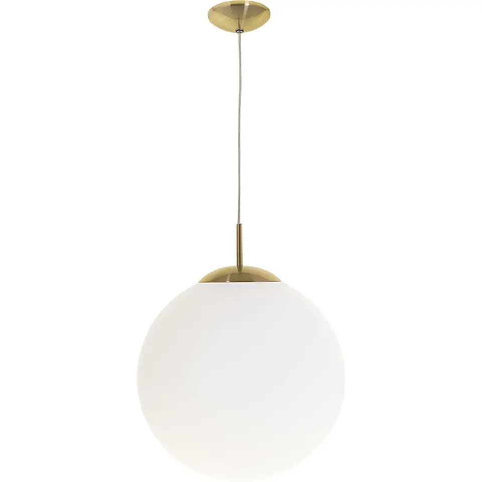 Suspensão GLOBAL 1xE27 Alt.Reg.xD.30cm 2
