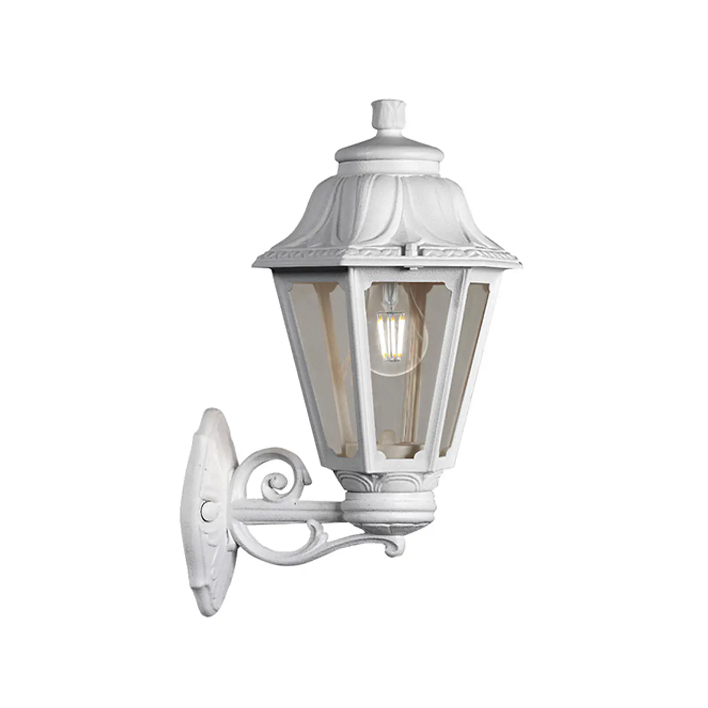 Aplique ANNA 1xE27 IP55 C.22xL.27,5xAlt.45cm resina 4