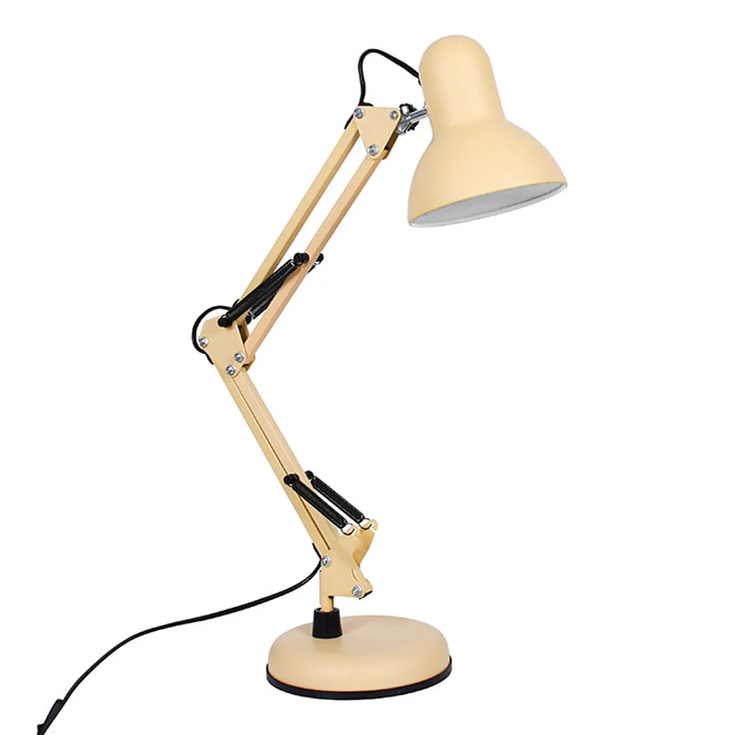 Candeeiro de mesa ANTIGONA articulado 1xE27 C.15,5xAlt.Reg.cm mate 6
