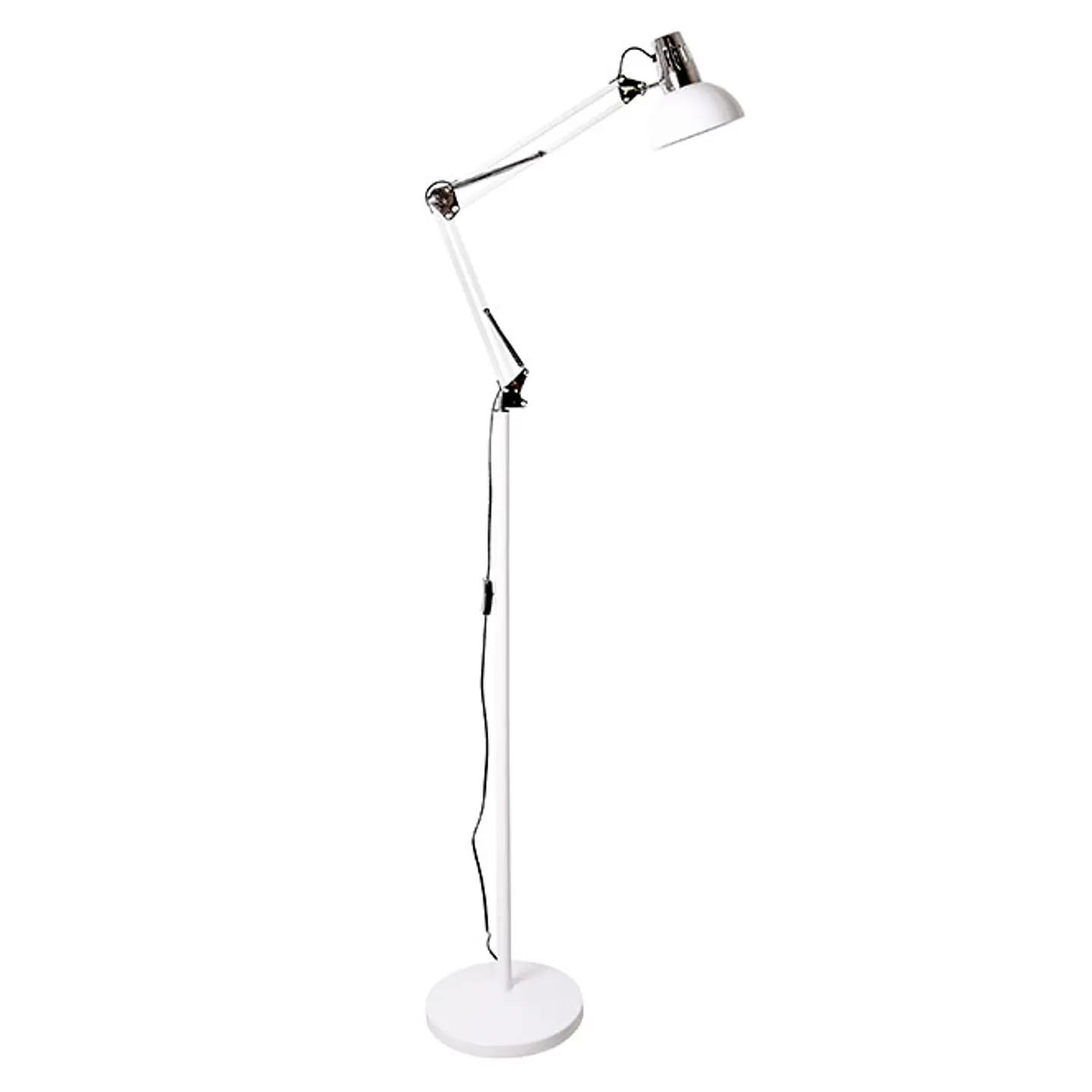 Candeeiro de pé ANTIGONA articulado 1xE27 C.15xL.12,5xAlt.Reg.cm e 4