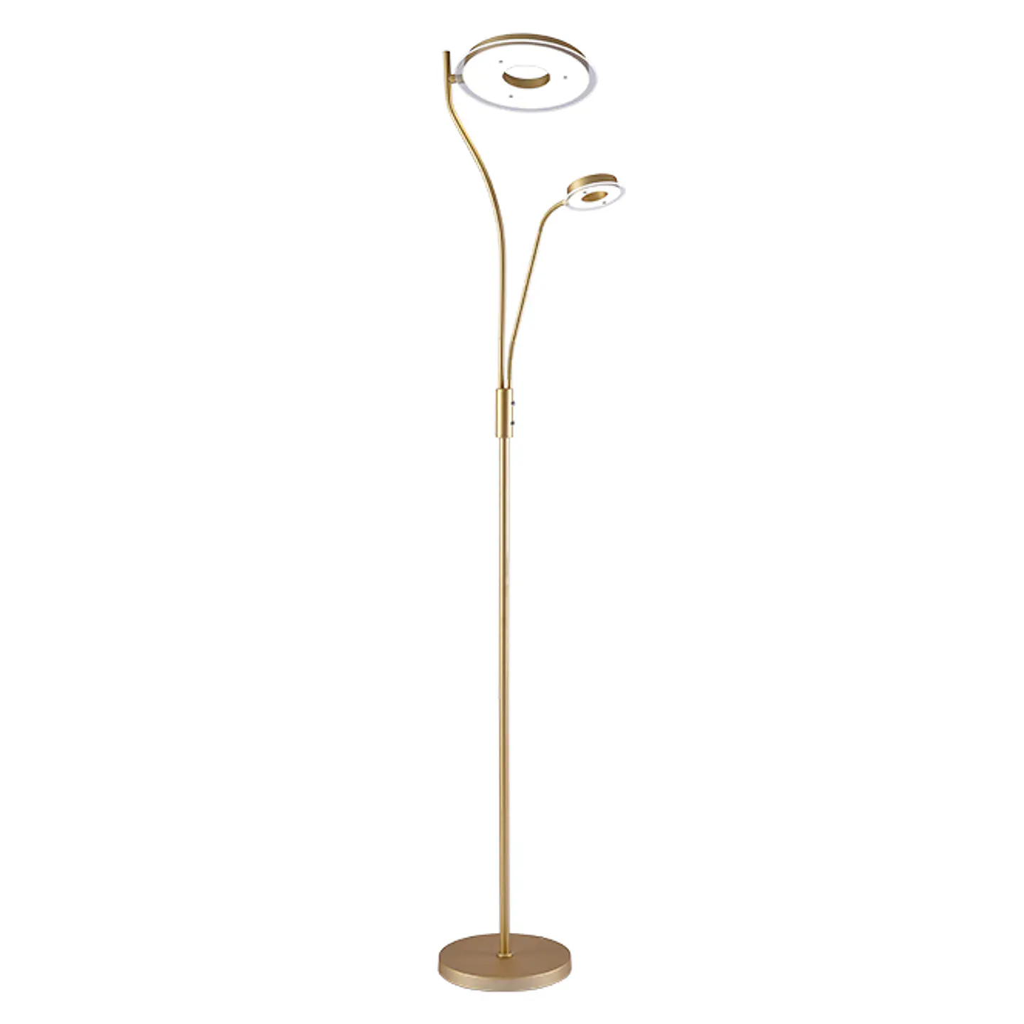 Candeeiro de pé GENOVA com braço de leitura 28W+7W LED 3000-6500K Alt.179xD.25cm 4
