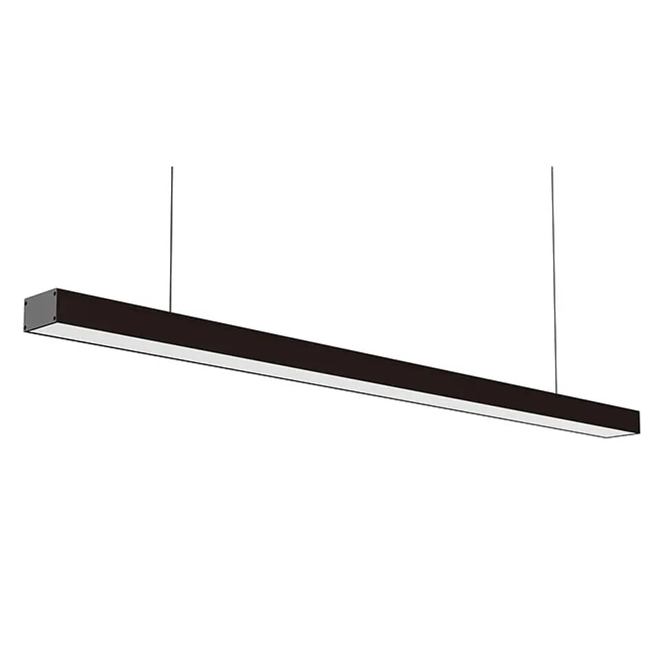 Barra suspensa/tecto LineX OFFICE 240cm 1x80W LED 6400lm 4000K 120° C.240xL.7xAlt.Reg.cm 4