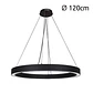 Suspensão LineX Circle LED CCT 80W 8000lm 3000K/4000K/6400K Alt.Reg.xD.120cm - Thumbnail 4