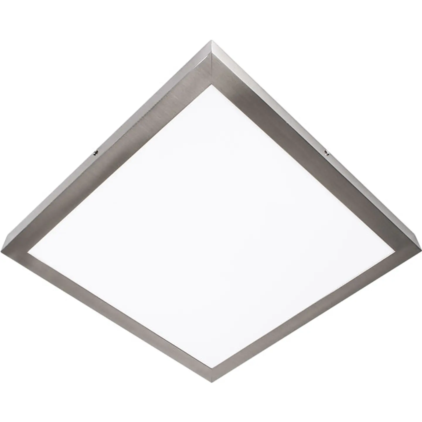 Plafond PESETA quadrado 40x40 1x28W LED 1960lm 6000K 120° C.40xL.40xAlt.4cm 2
