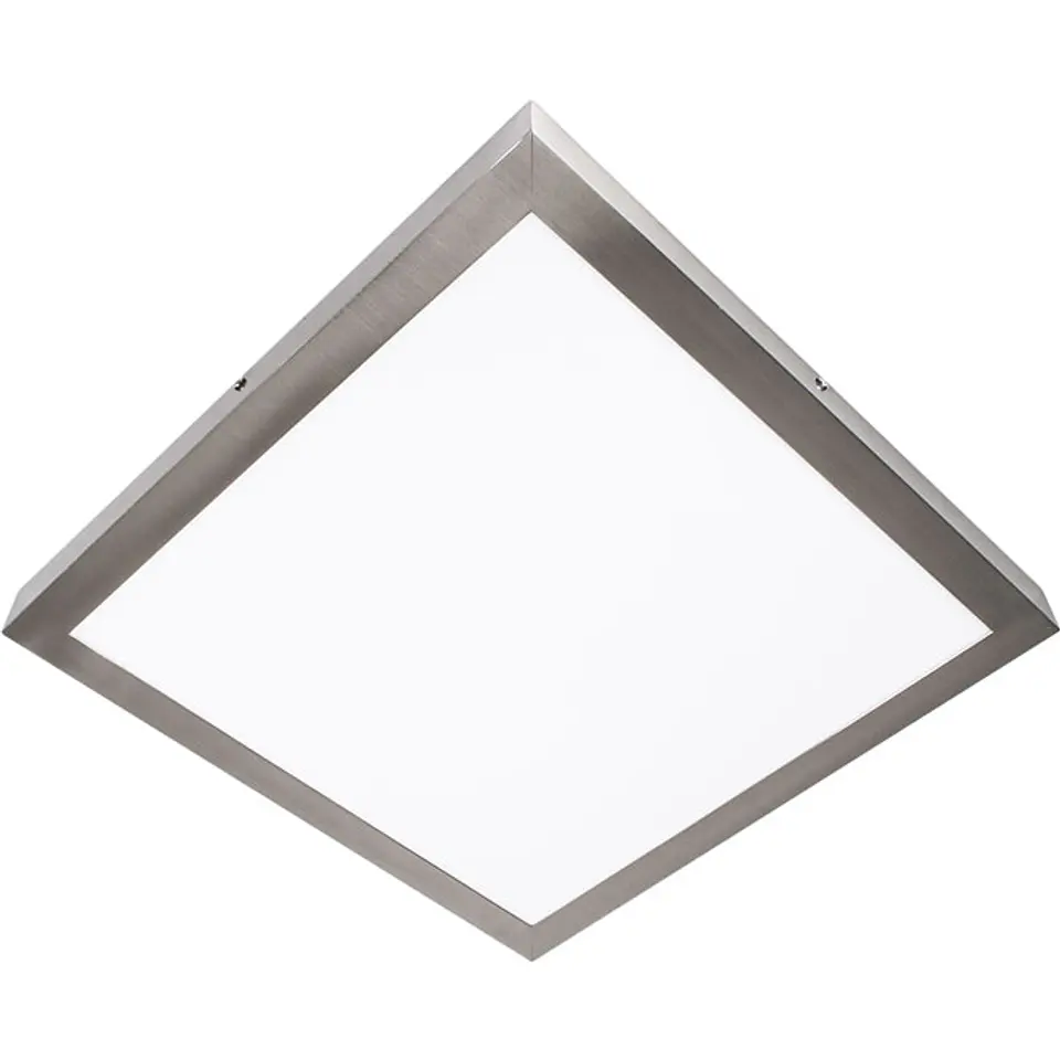 Plafond PESETA quadrado 40x40 1x28W LED 1960lm 6000K 120° C.40xL.40xAlt.4cm 2