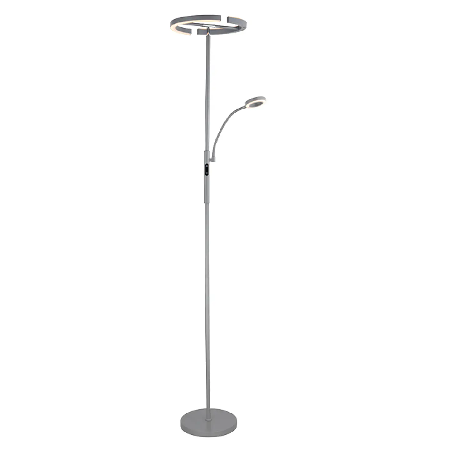 Candeeiro de pé IRIS com braço de leitura 20W+7W LED CCT (3000K-6000K) 4