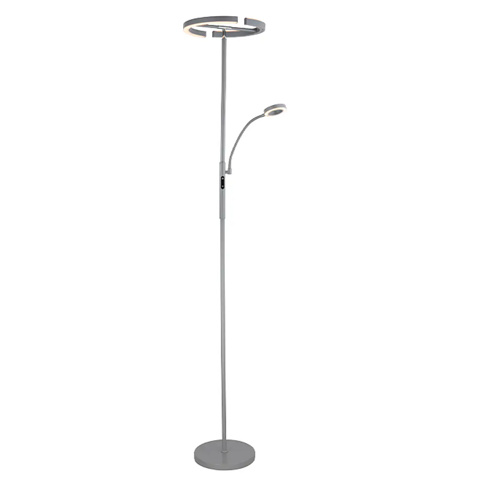 Candeeiro de pé IRIS com braço de leitura 20W+7W LED CCT (3000K-6000K) 4