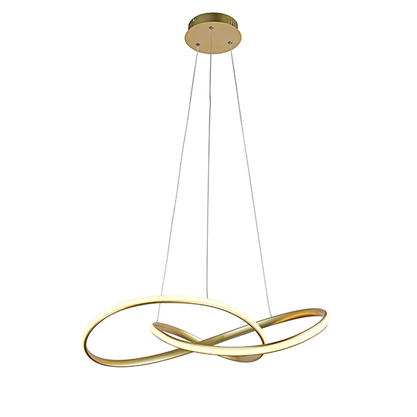 Suspensão SAMIRA 64W LED 3CCT 1100lm D.80cm 4