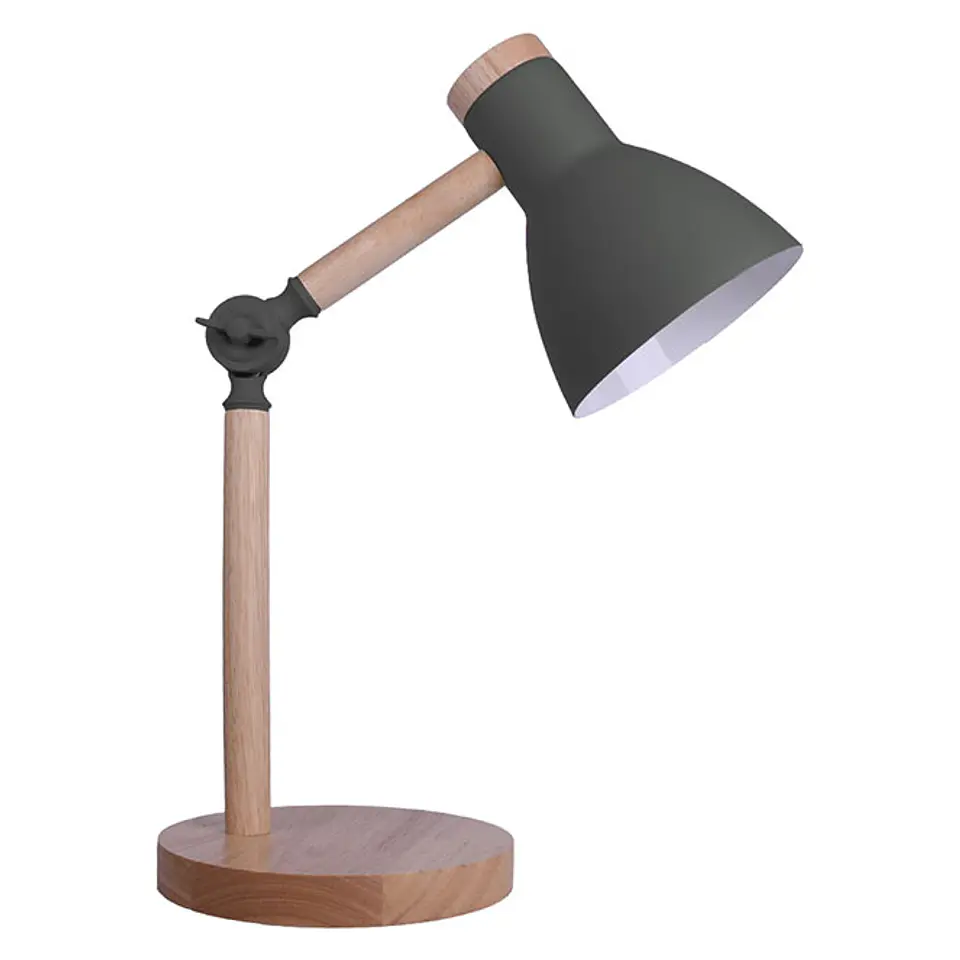 Candeeiro de mesa TEACHER 1xE27 Alt.47cmxD.15cm mate 6