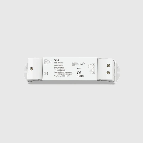 CONTROLADOR RF PARA FITA LED MONOCOLOR 12-48V