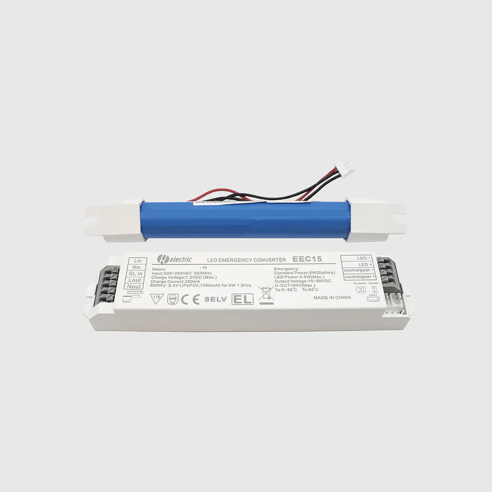 KIT DE EMERGENCIA DC10-90V EEC15L-5W-1.5H 1