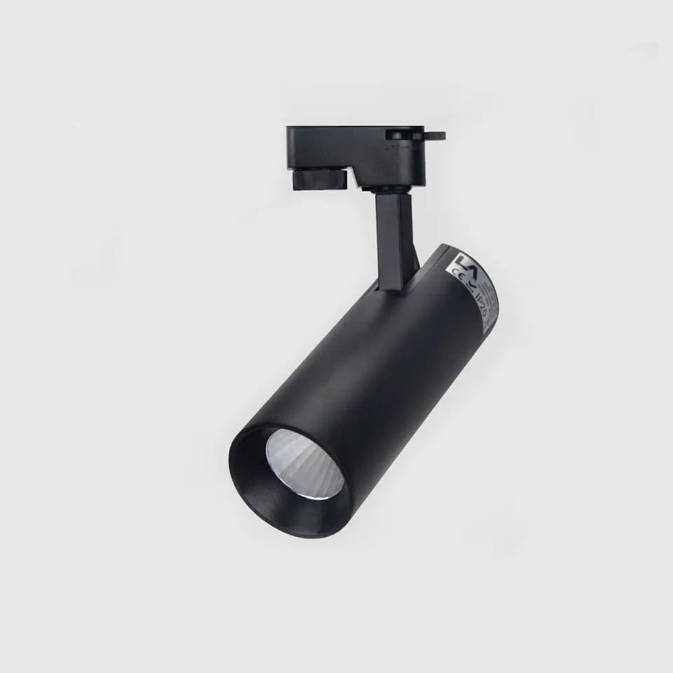 PROJETOR CALHA MONOFÁSICO PRETO 