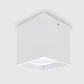 DOWNLIGHT QUADRADO SALIENTE SDL04S 1*GU10 BRANCO+BRANCO - Thumbnail 1