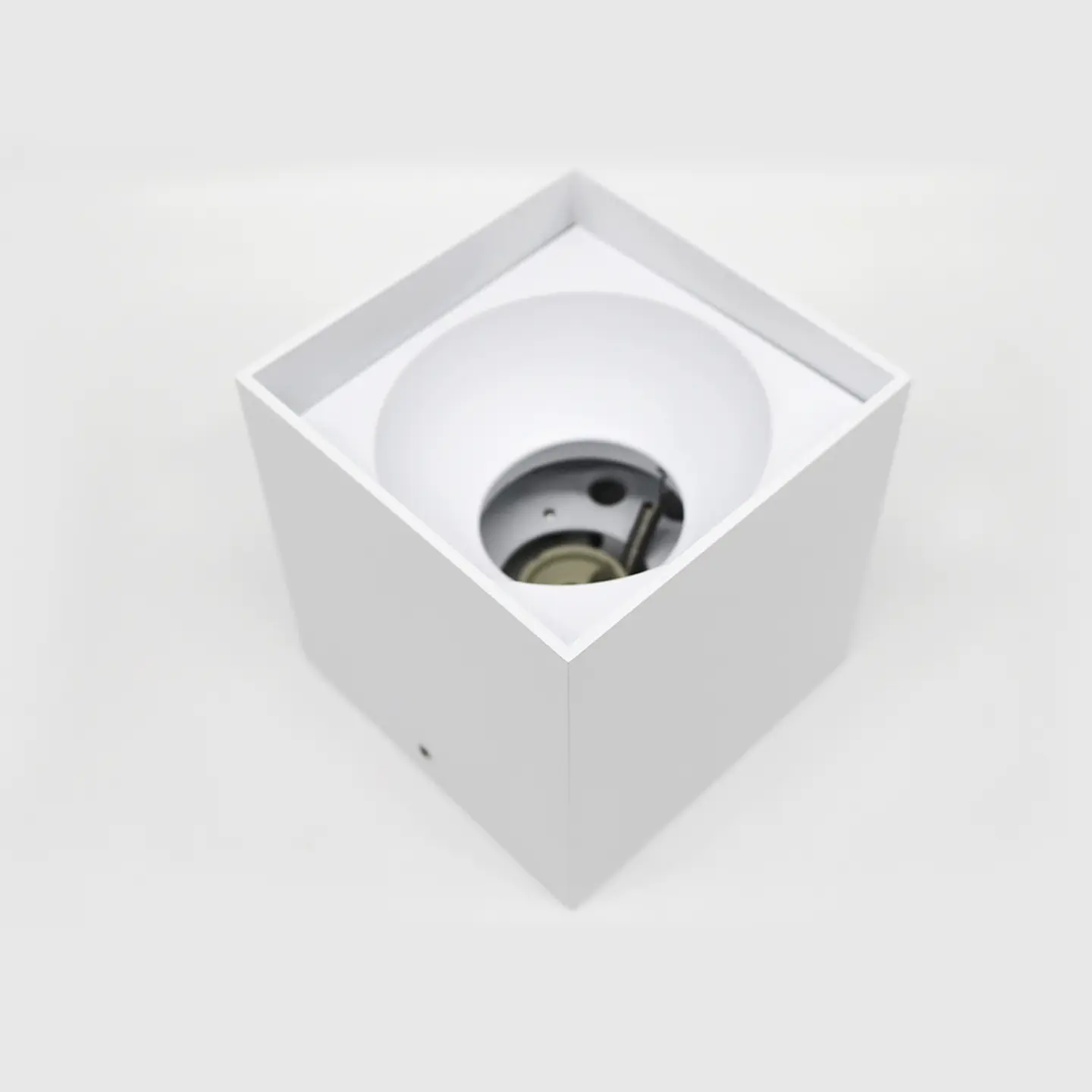 DOWNLIGHT QUADRADO SALIENTE SDL04S 1*GU10 BRANCO+BRANCO 3