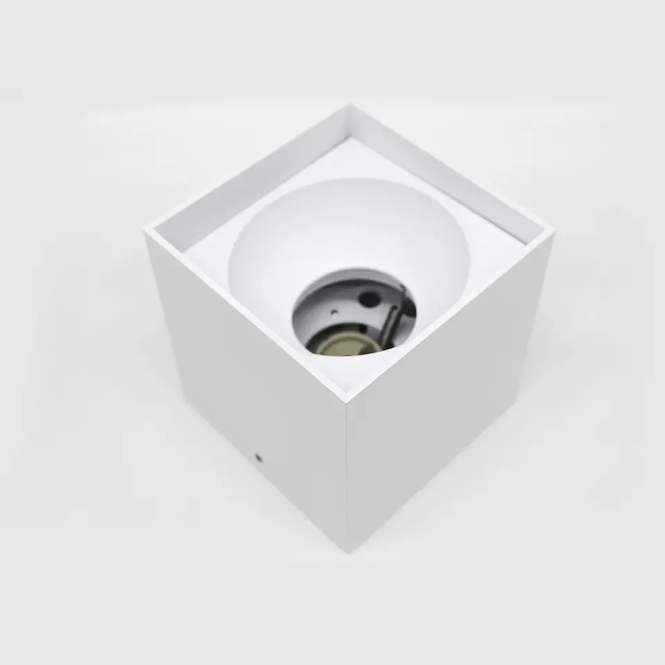 DOWNLIGHT QUADRADO SALIENTE SDL04S 1*GU10 BRANCO+BRANCO 3