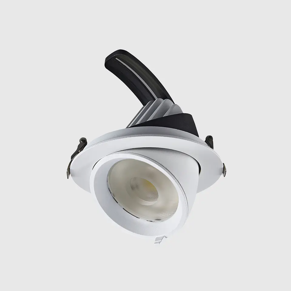 DOWNLIGHT REDONDO BRANCO ORIENTÁVEL 