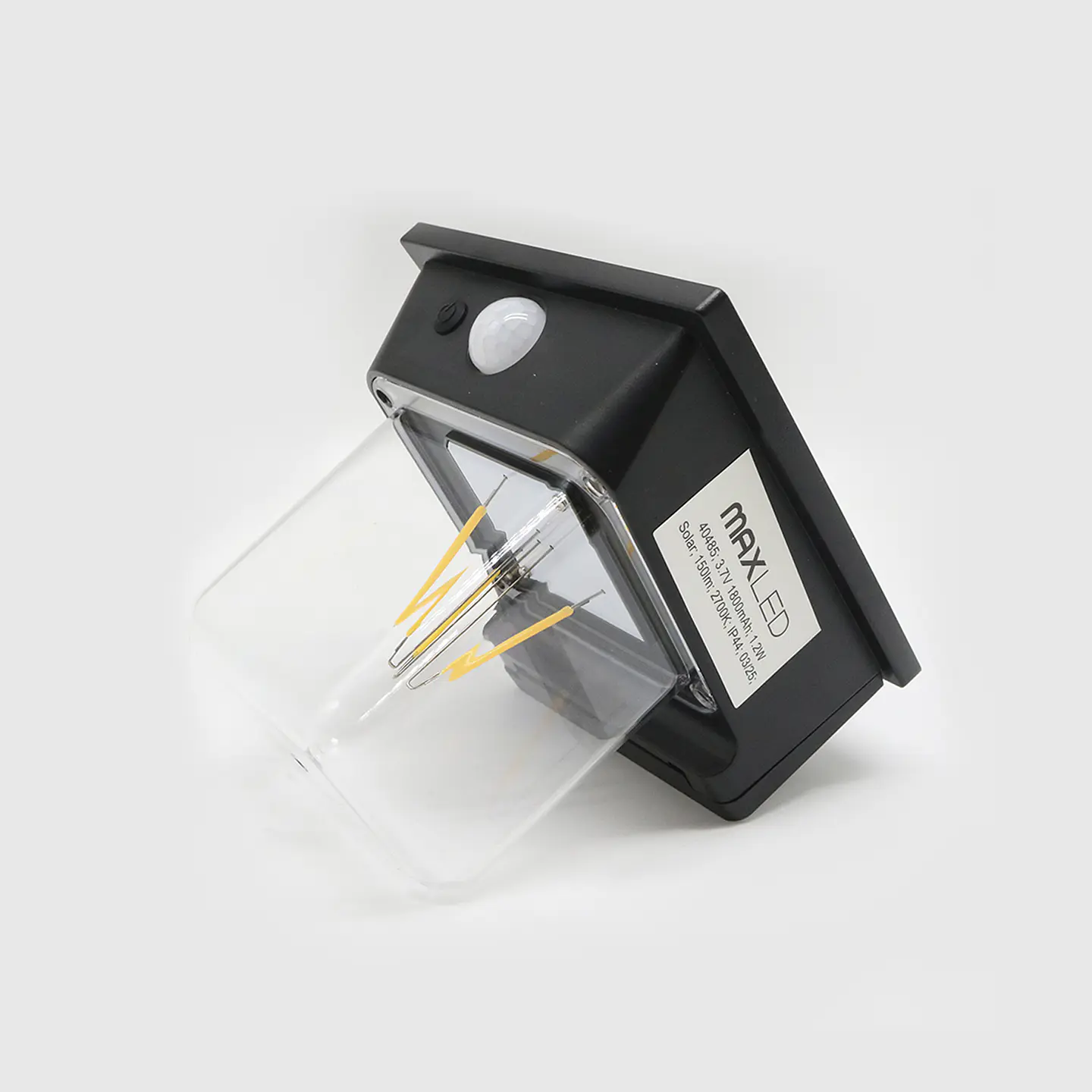 APLIQUE LED SOLAR C/SENSOR 1.2W 2700K 3
