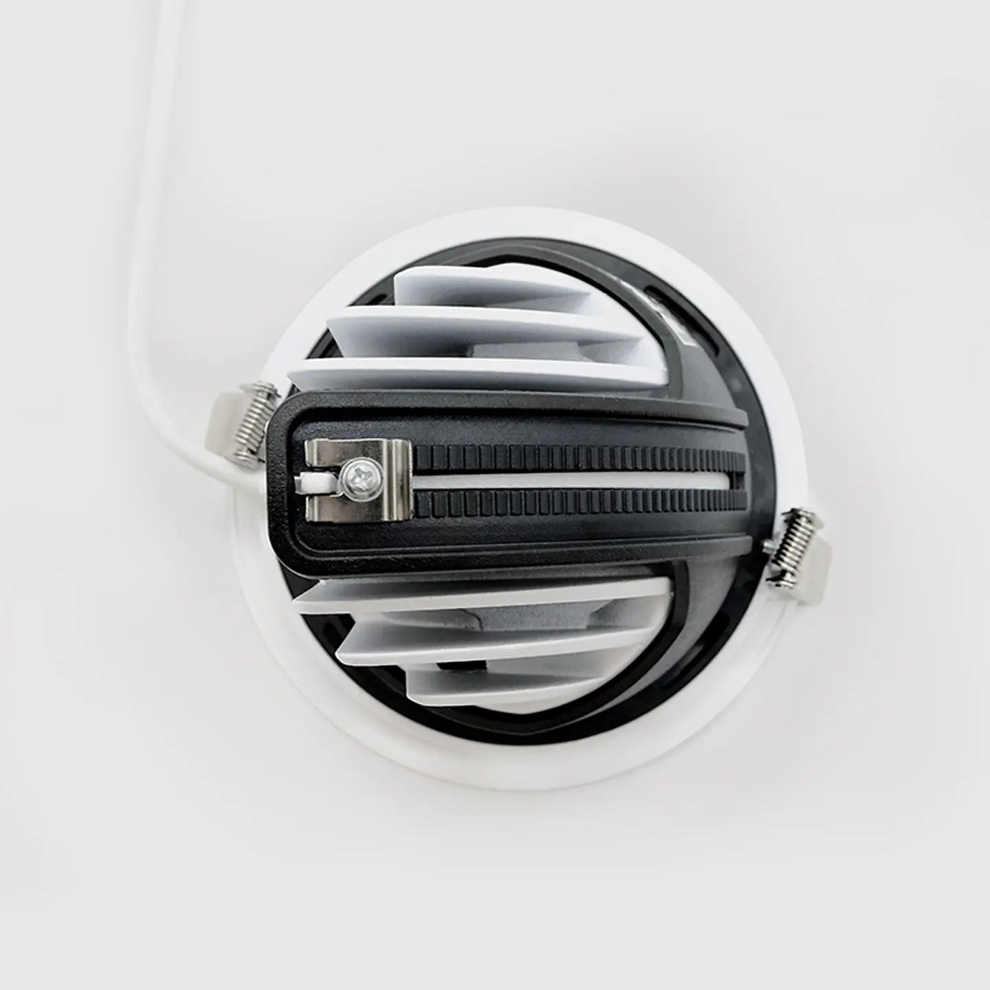 DOWNLIGHT REDONDO BRANCO ORIENTÁVEL 