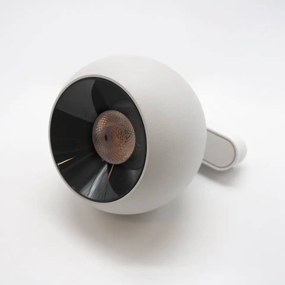 PROJETOR MAGNETICO MEIA ESFERA BRANCO 12W 4000K 4