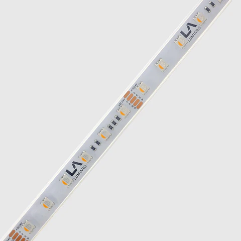 FITA LED 5050 60SMD IP65 24V 19.2W RGB+2700K ROLO 10M