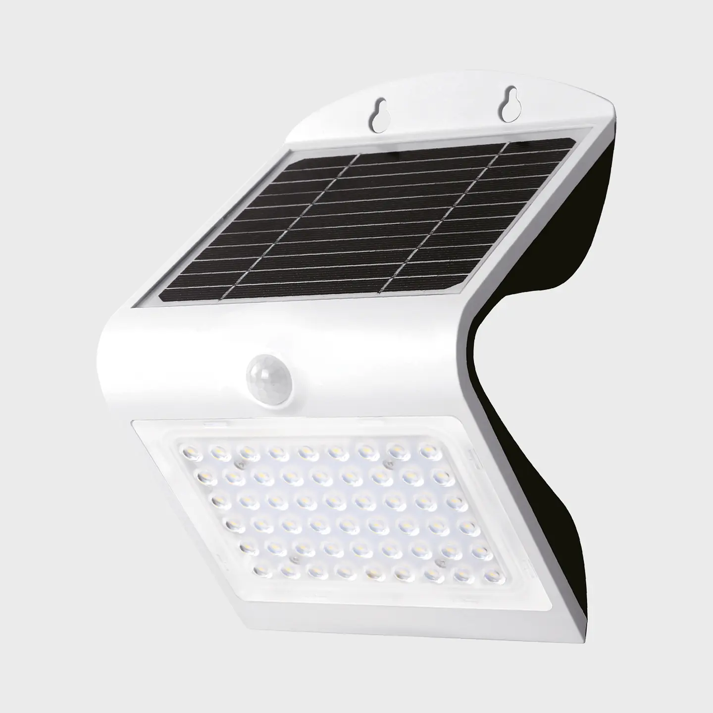 APLIQUE LED SOLAR C/SENSOR ´´BUTTERFLY´´ 4W 3000K 1