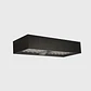 APLIQUE LED SOLAR C/SENSOR ´´BRICK´´6W 3000K PRETO - Thumbnail 1