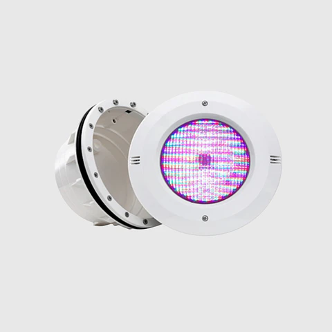 NICHO PARA LAMPADAS DE PISCINA PAR56 COM APLICAÇÃO EM TELA