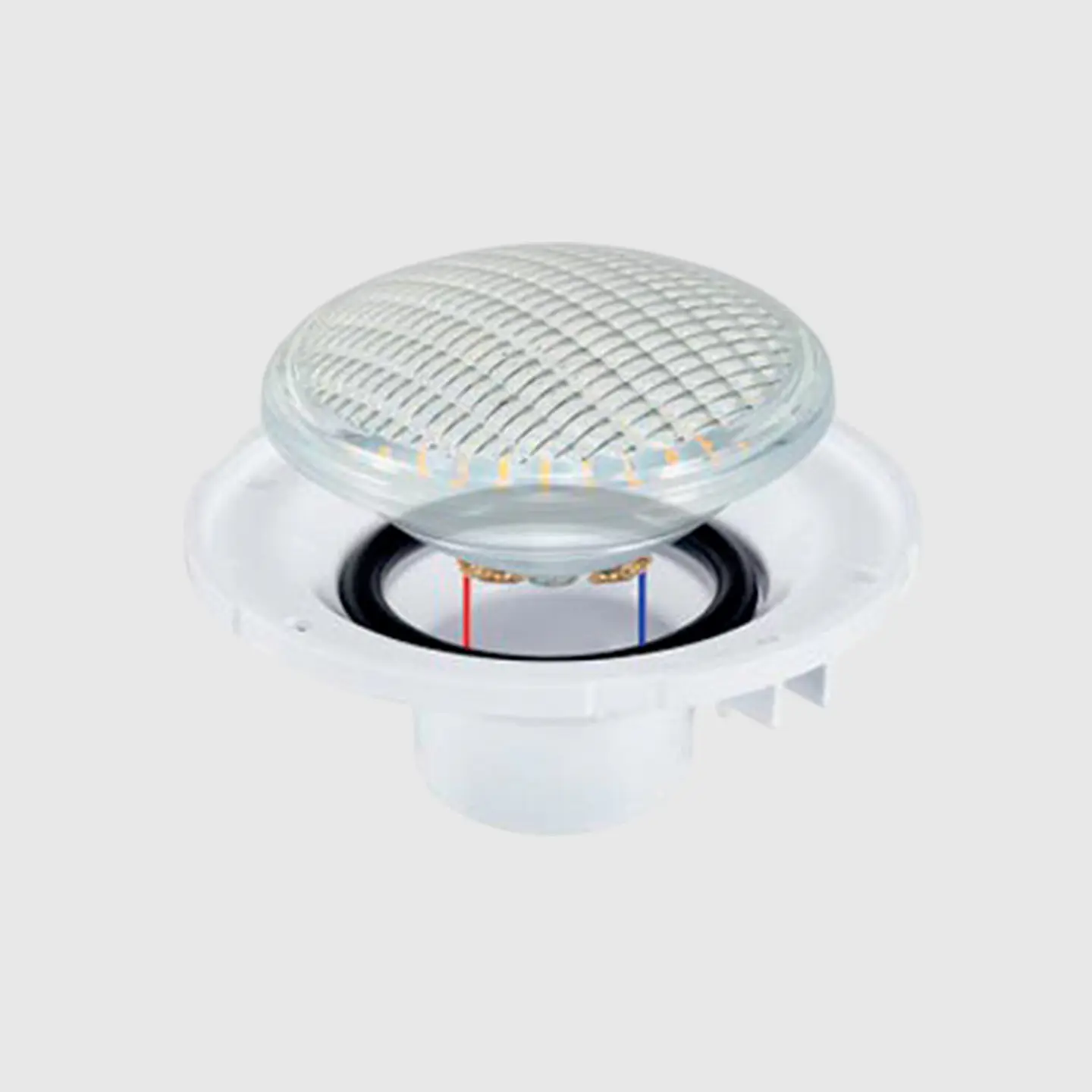 NICHO PARA LAMPADAS DE PISCINA PAR56 COM APLICAÇÃO EM TELA 3
