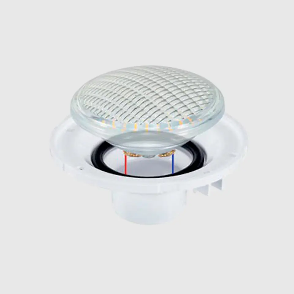 NICHO PARA LAMPADAS DE PISCINA PAR56 COM APLICAÇÃO EM TELA 3