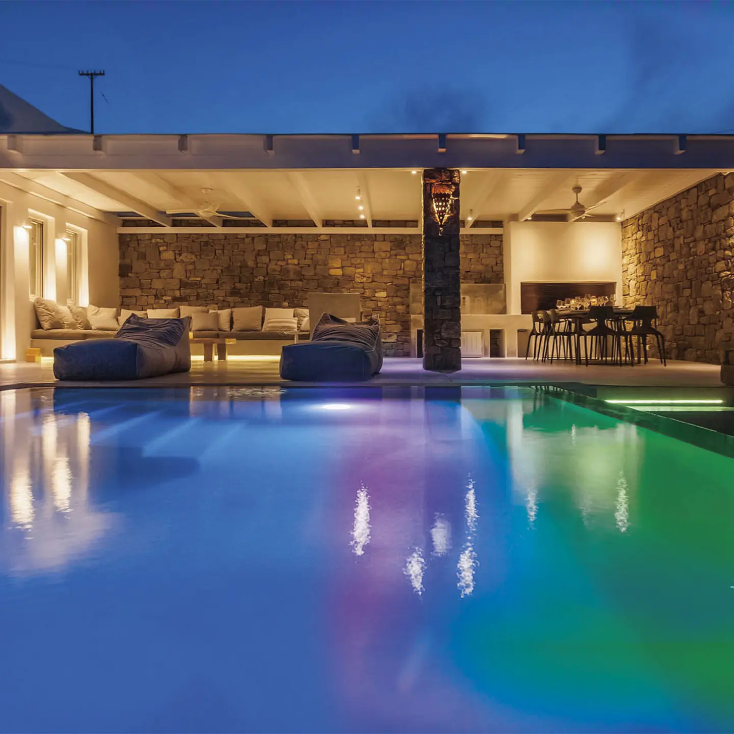 LAMPADA LED DE PISCINA PAR56 35W 6500K AC 12V 4