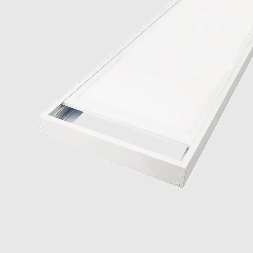 CAIXA ALUMINIO BRANCO PAINEL 30X120CM 2
