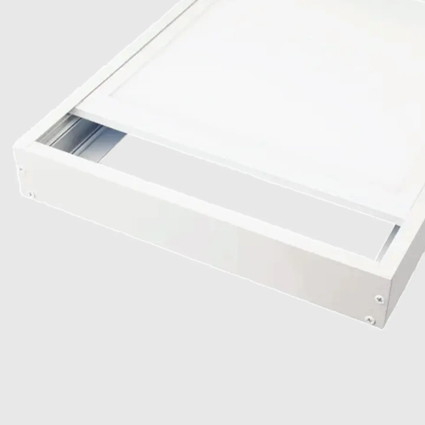 CAIXA ALUMINIO BRANCO PAINEL  60X60CM 2