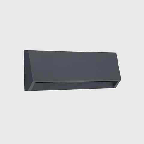 LED APLIQUE MURO DARK GREY 4W 3CCT P1201